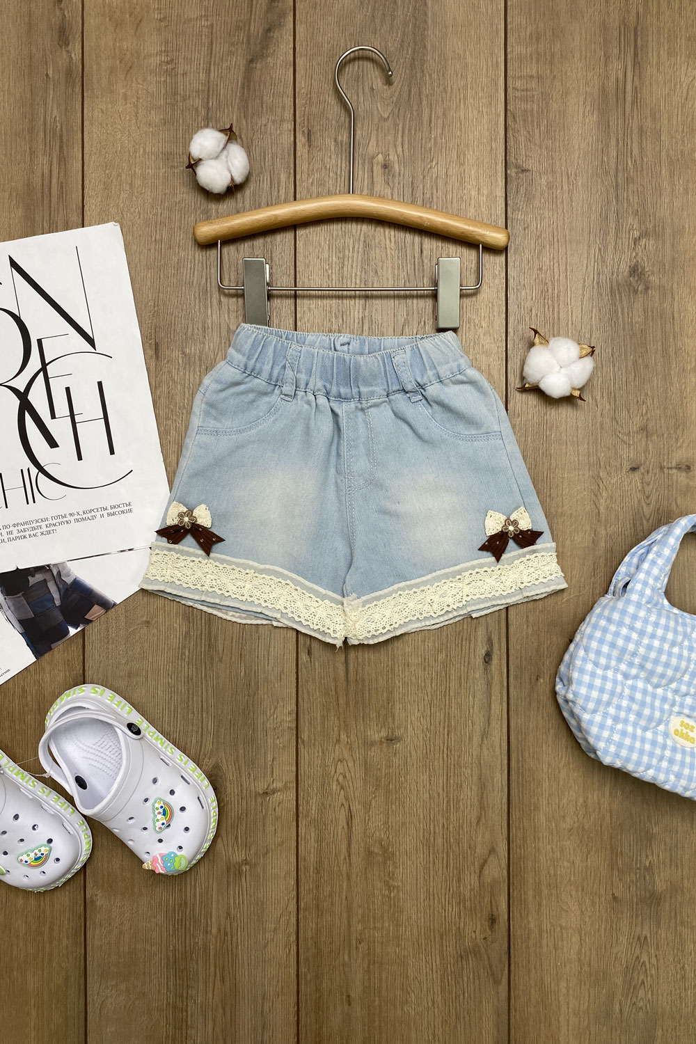 Шорты для девочек детская одежда оптом Томико