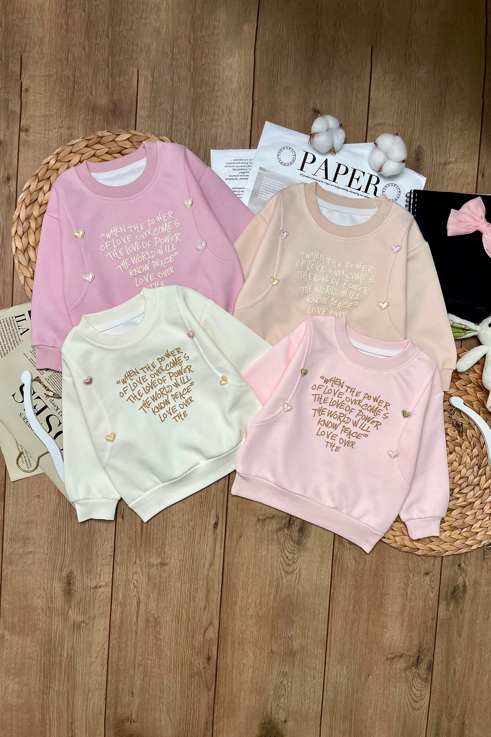 Свитшот для девочек детская одежда оптом Томико