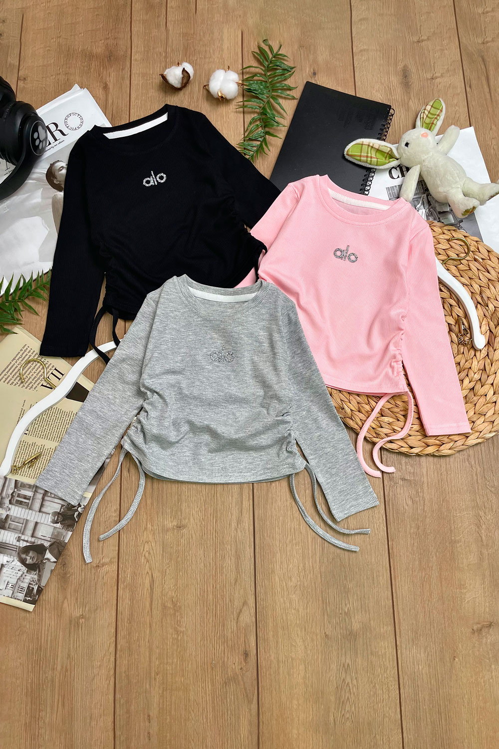 Лонгслив для девочек детская одежда оптом Томико