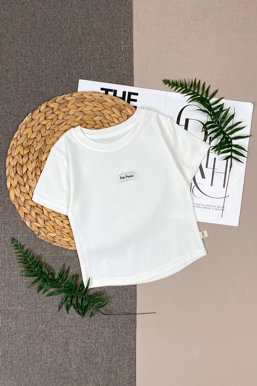 Футболка для девочек к.р детская одежда оптом Томико