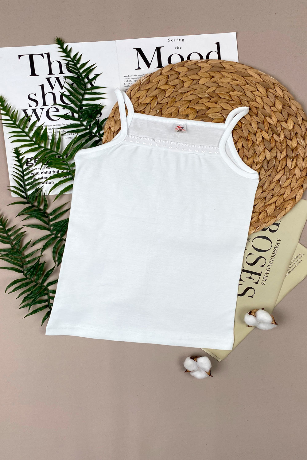 Майка для девочек детская одежда оптом Томико