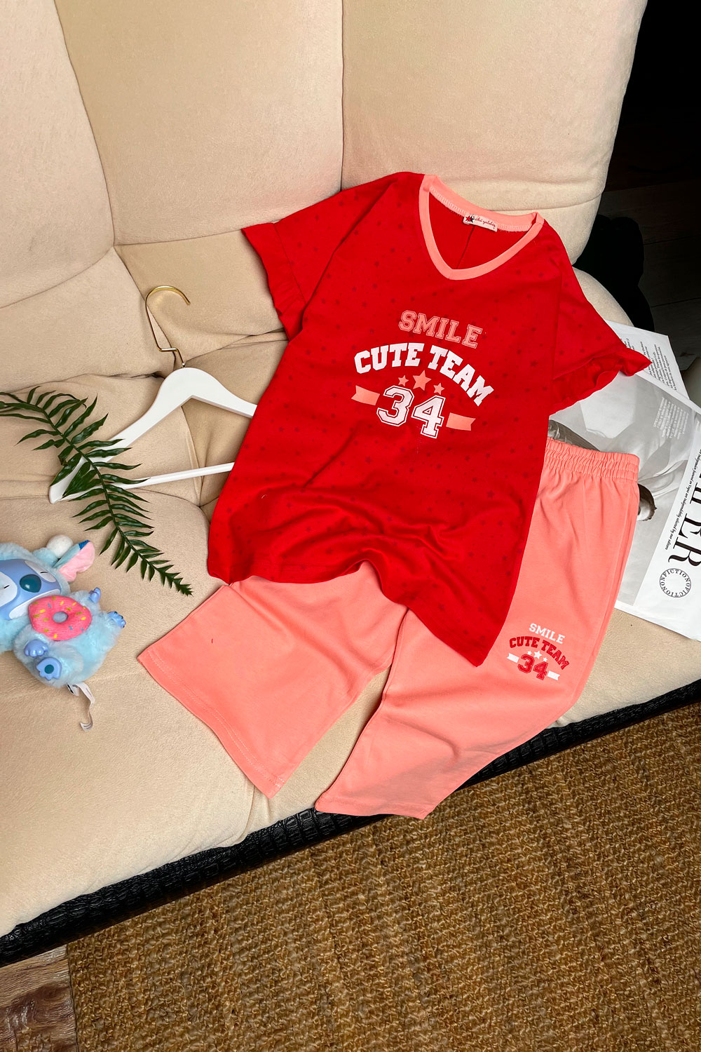 Пижама для девочек детская одежда оптом Томико