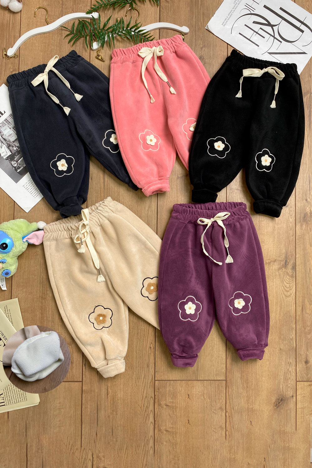 Брюки спортивные для девочек детская одежда оптом Томико