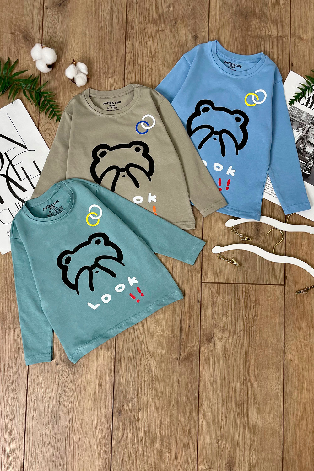 Лонгслив для мальчиков детская одежда оптом Томико