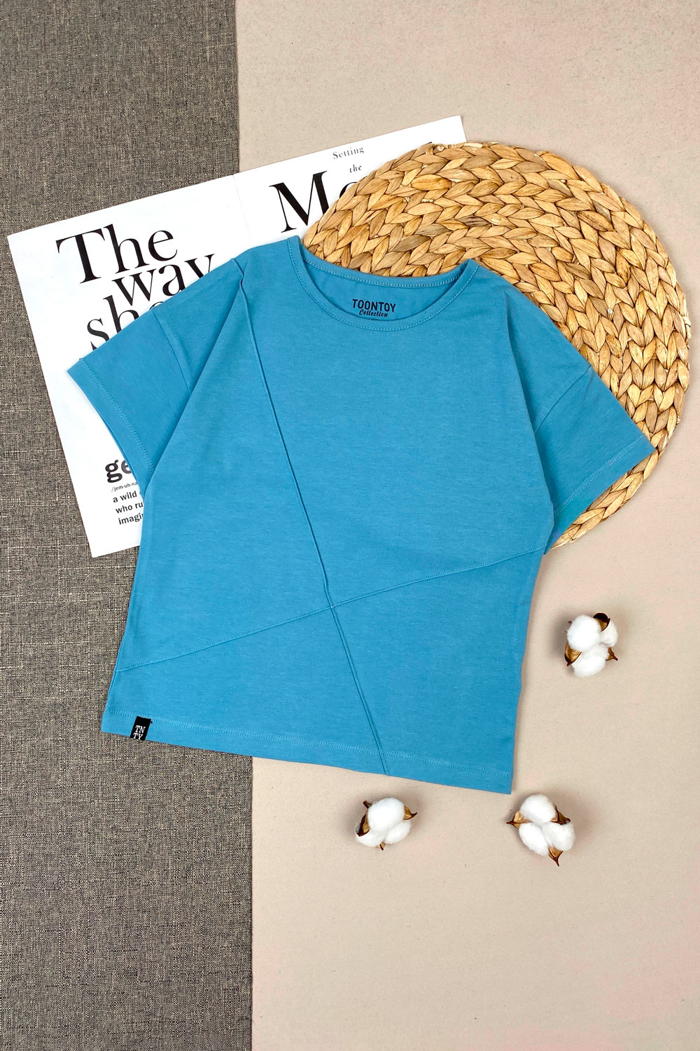 Футболка для девочек детская одежда оптом Томико