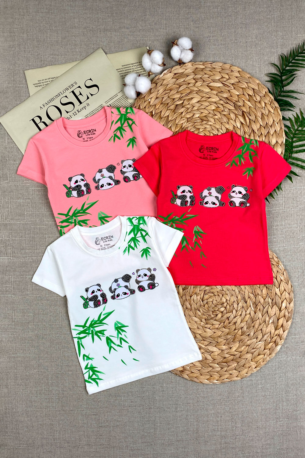 Футболка для девочек детская одежда оптом Томико