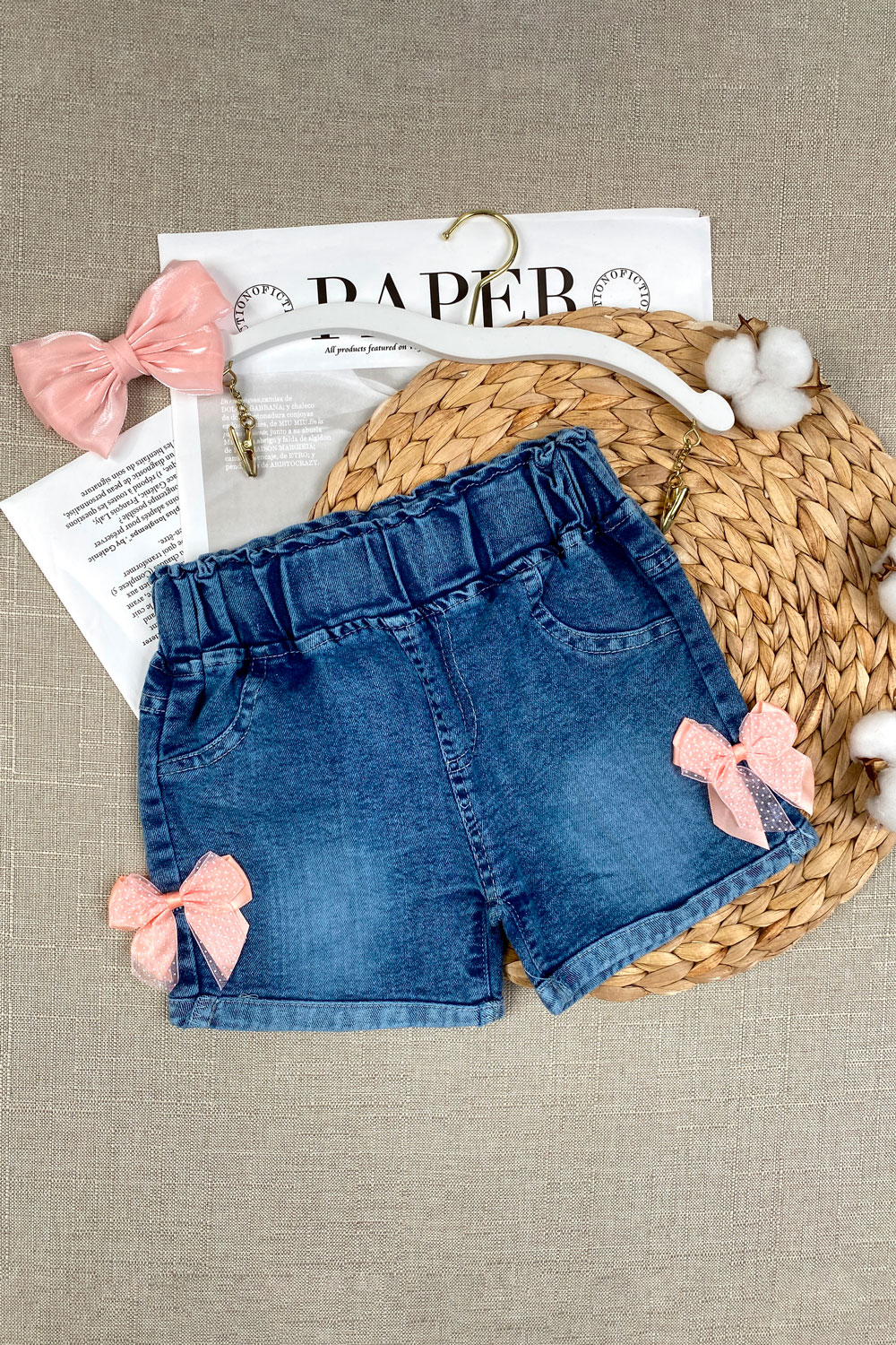 Шорты для девочек детская одежда оптом Томико