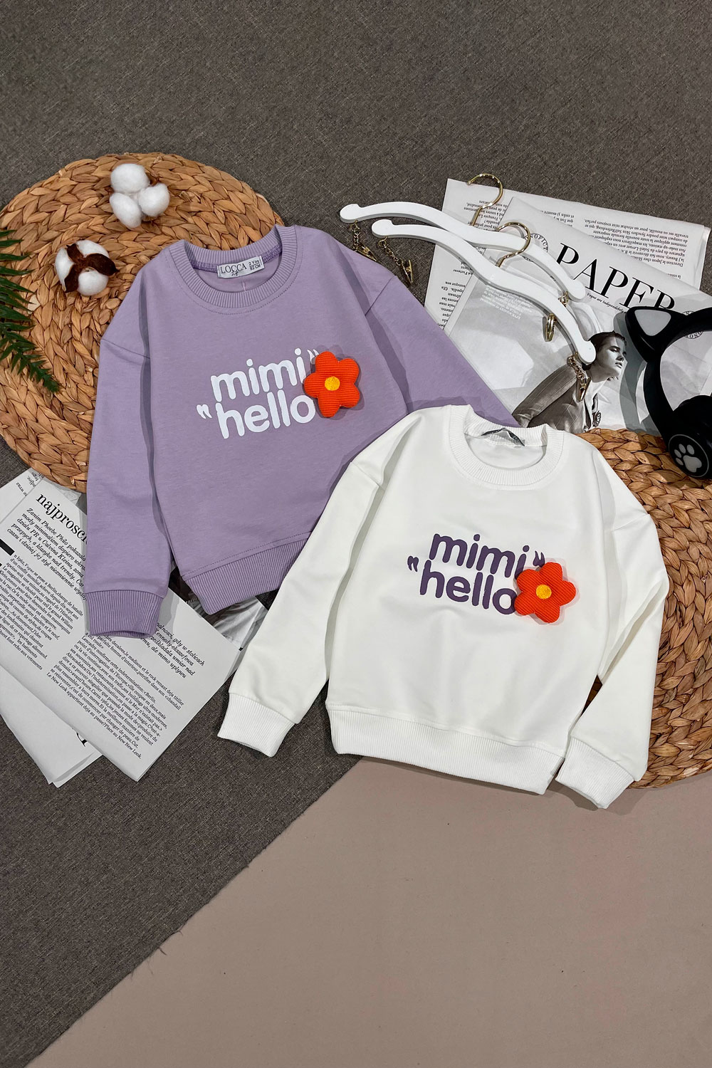 Свитшот для девочек детская одежда оптом Томико