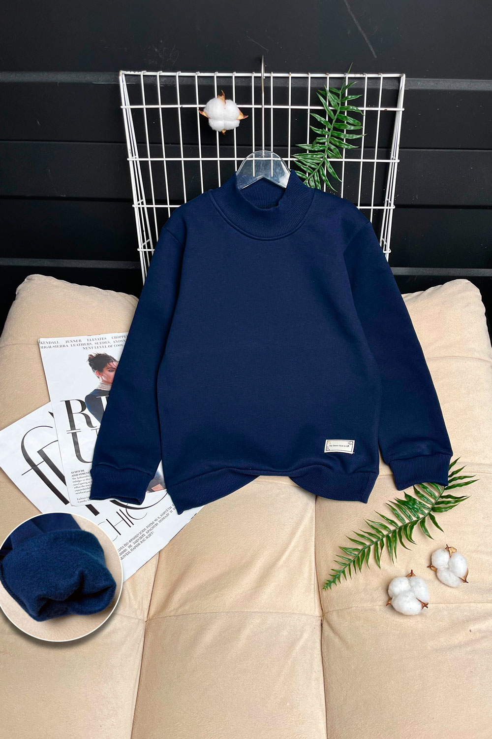 Водолазка для мальчиков 3Н/начес