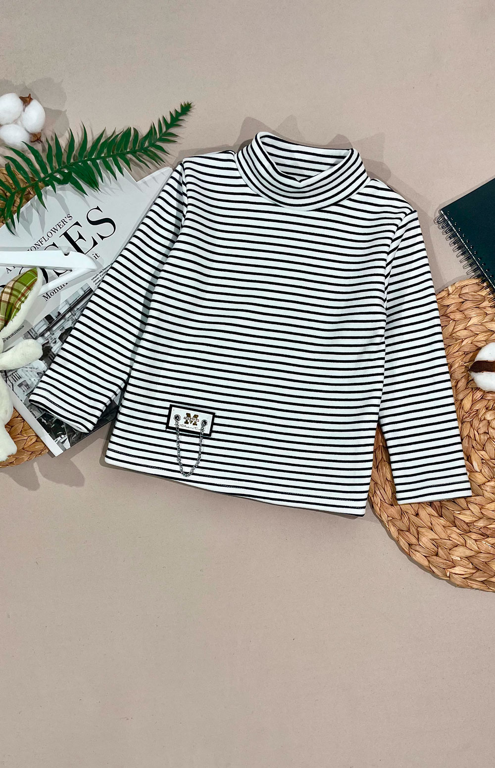 Водолазка для девочек детская одежда оптом Томико