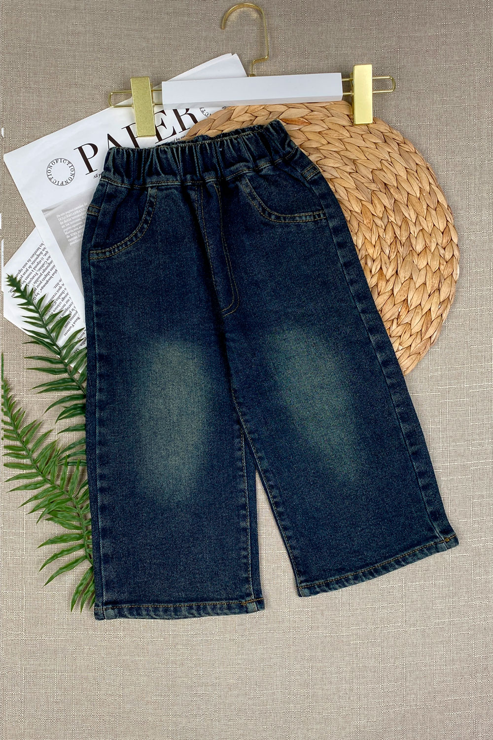 Джинсы для девочек детская одежда оптом Томико