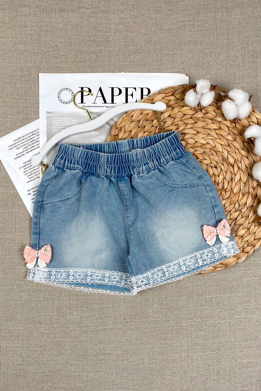 Шорты для девочек детская одежда оптом Томико