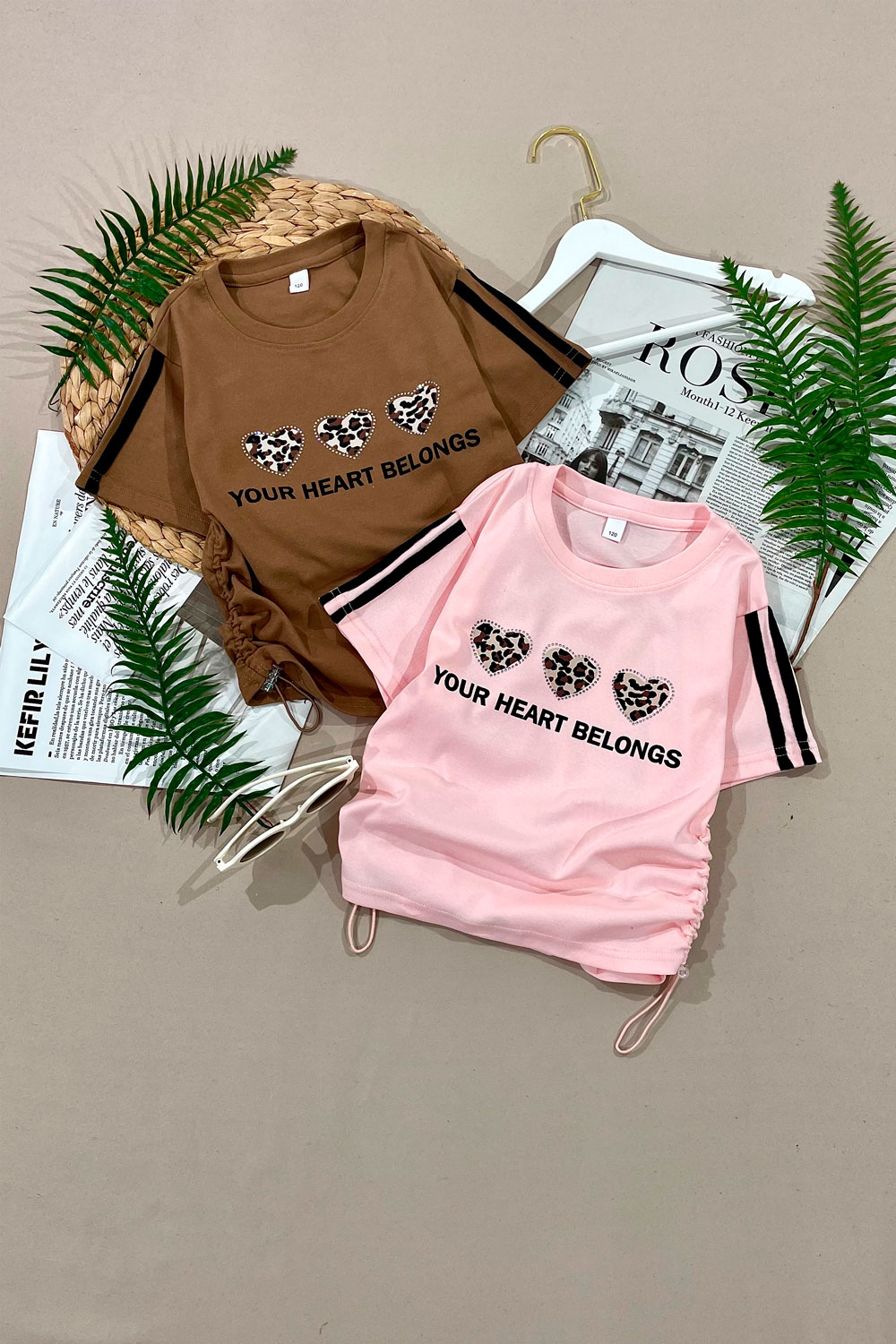 Футболка для девочек детская одежда оптом Томико