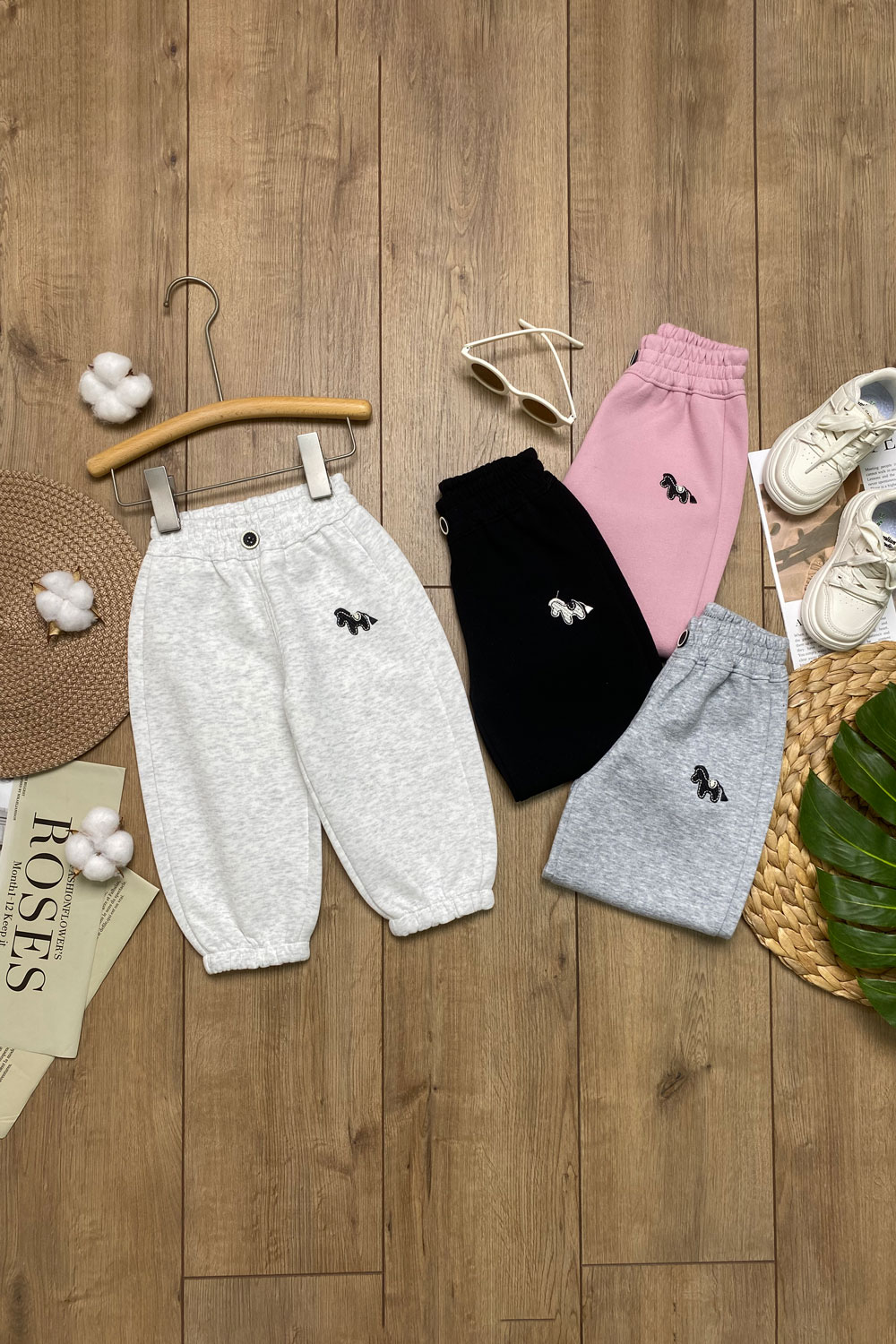 Брюки спортивные для девочек 2ОЧ детская одежда оптом Томико