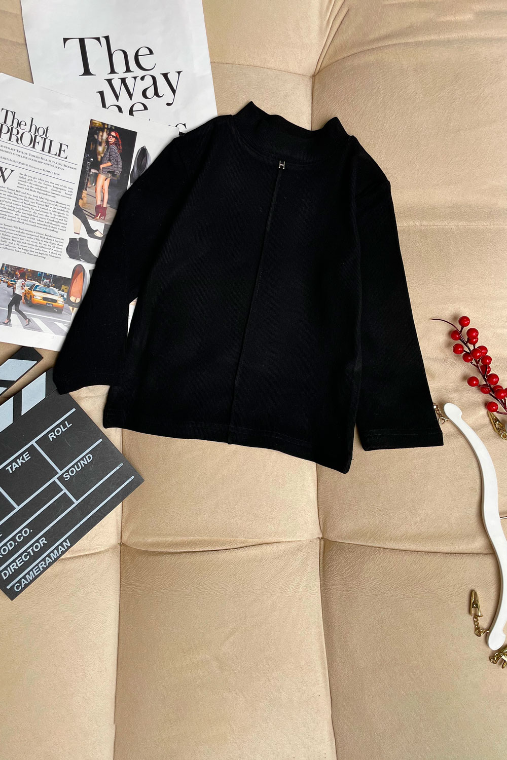 Водолазка для девочек детская одежда оптом Томико