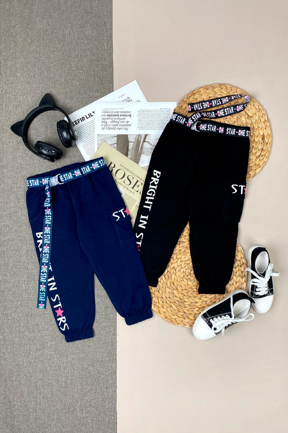 Бриджи для девочек детская одежда оптом Томико