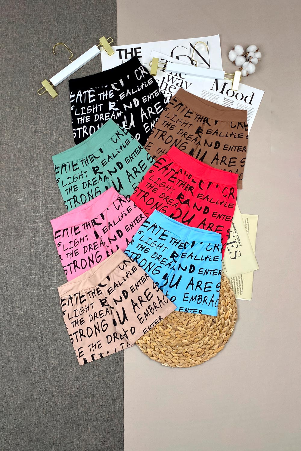 Шорты для девочек детская одежда оптом Томико