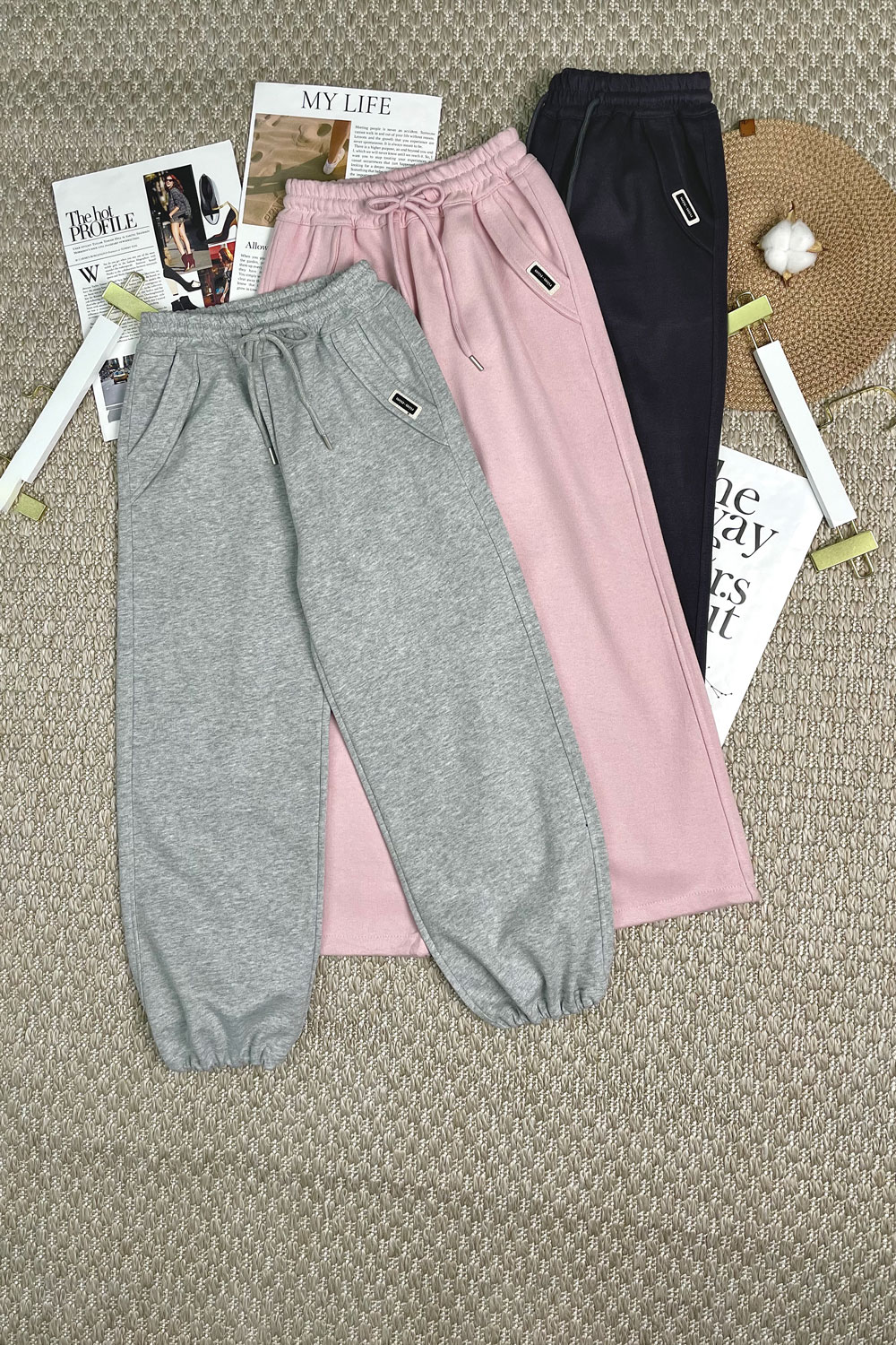 Брюки спортивные для девочек детская одежда оптом Томико