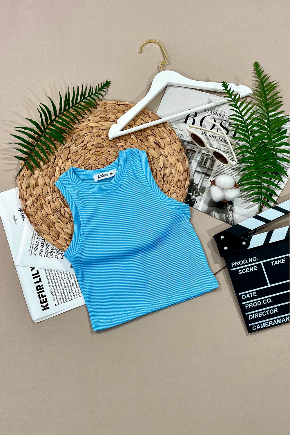 Майка для девочек детская одежда оптом Томико