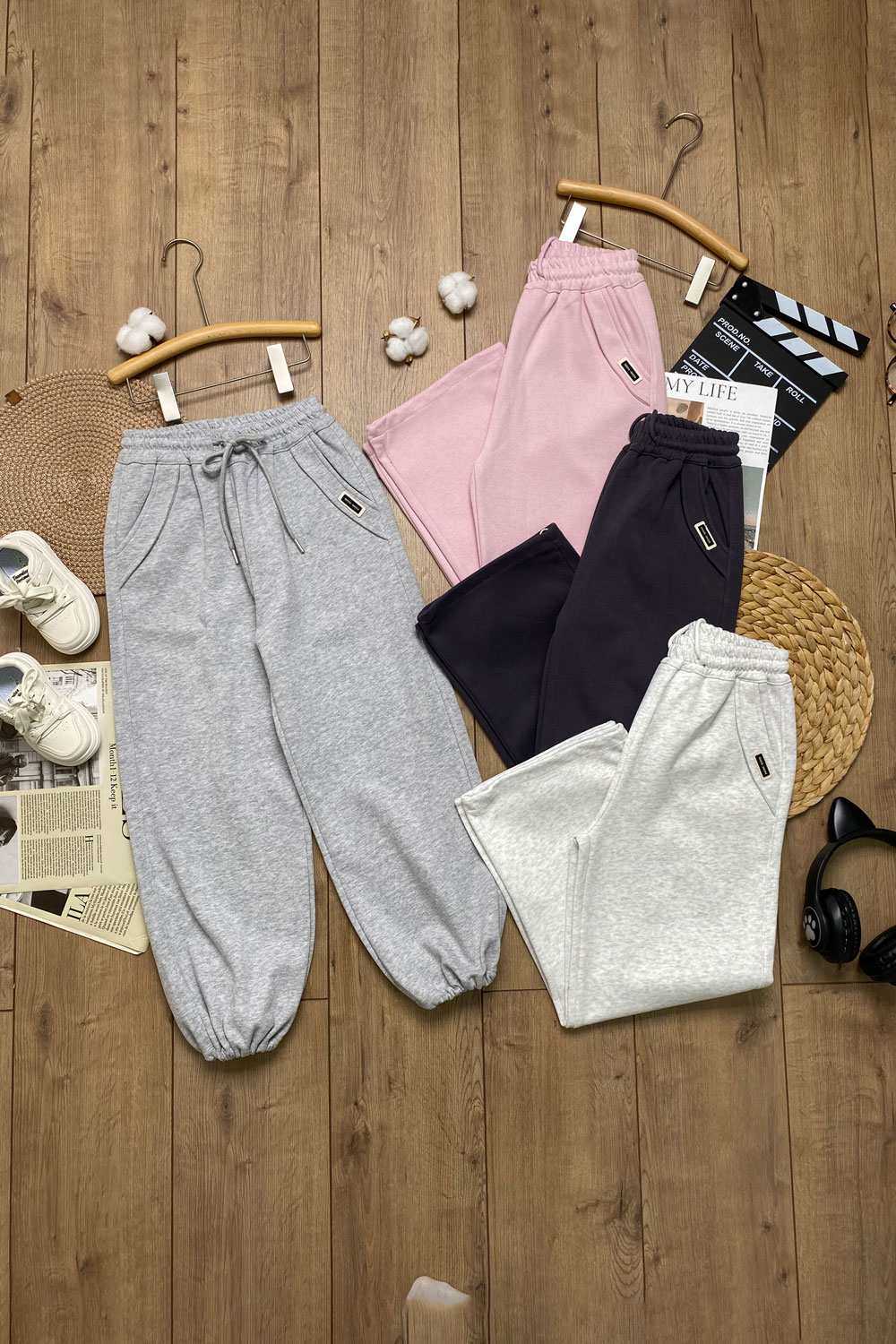 Брюки спортивные для девочек детская одежда оптом Томико