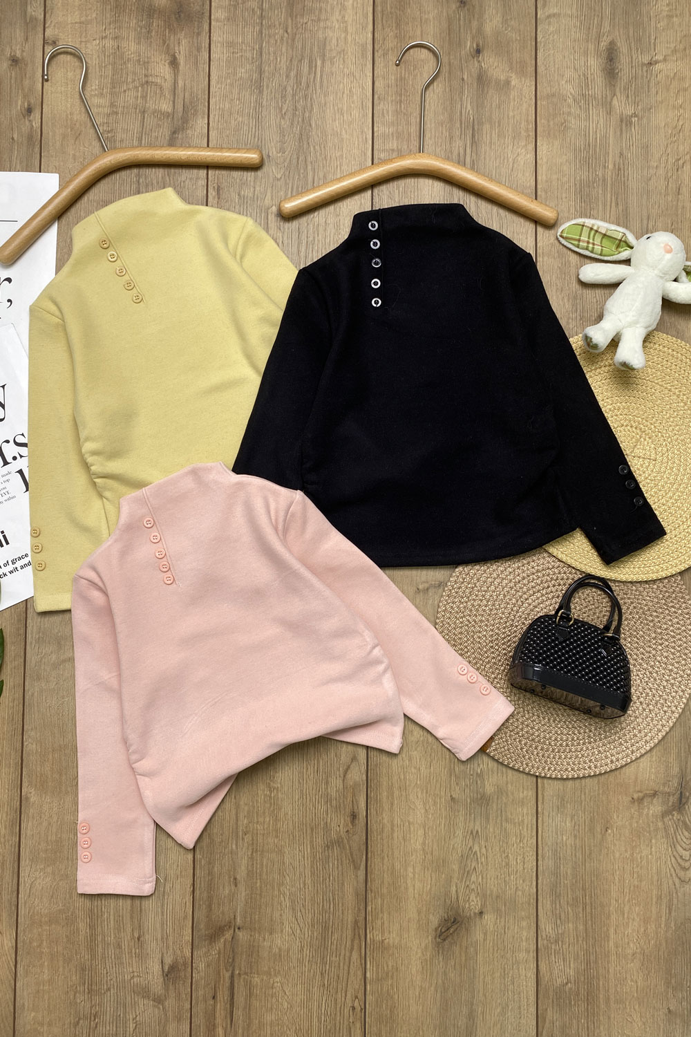 Водолазка для девочек детская одежда оптом Томико