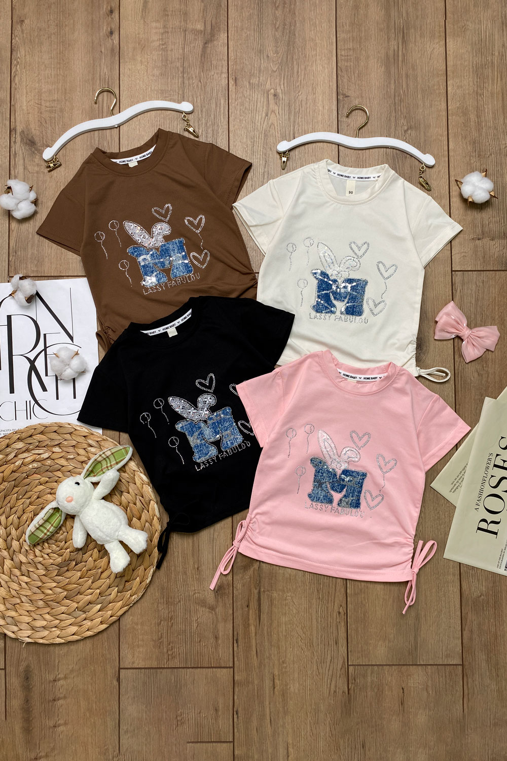 Футболка для девочек детская одежда оптом Томико