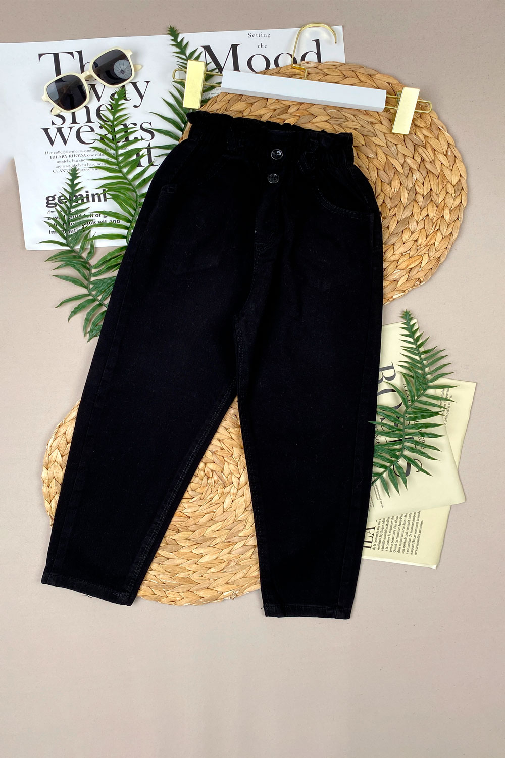 Джинсы для девочек детская одежда оптом Томико