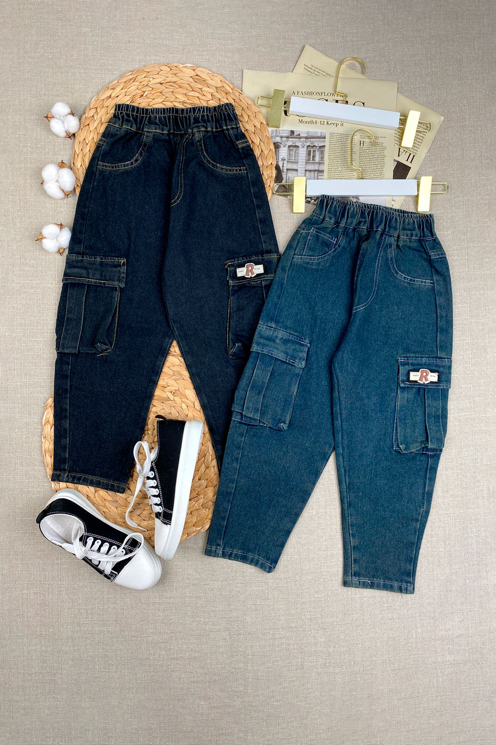 Джинсы для мальчиков детская одежда оптом Томико